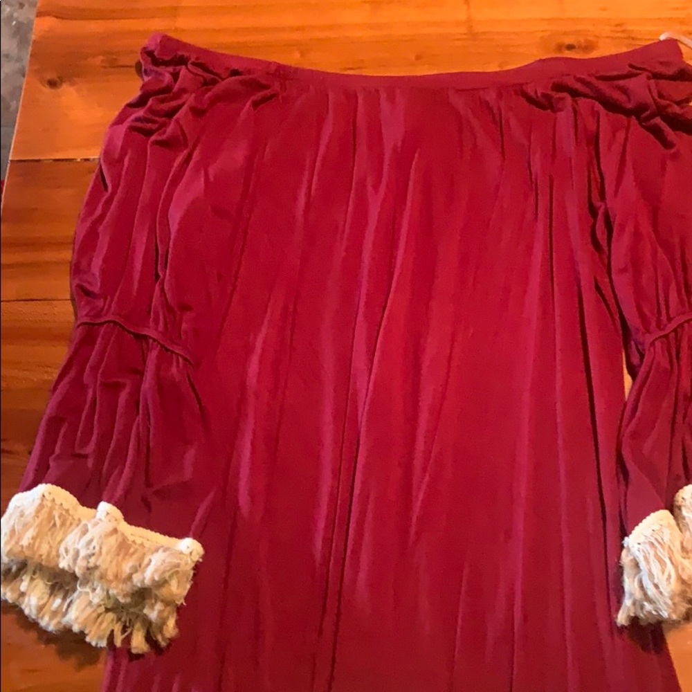 off the shoulder dress